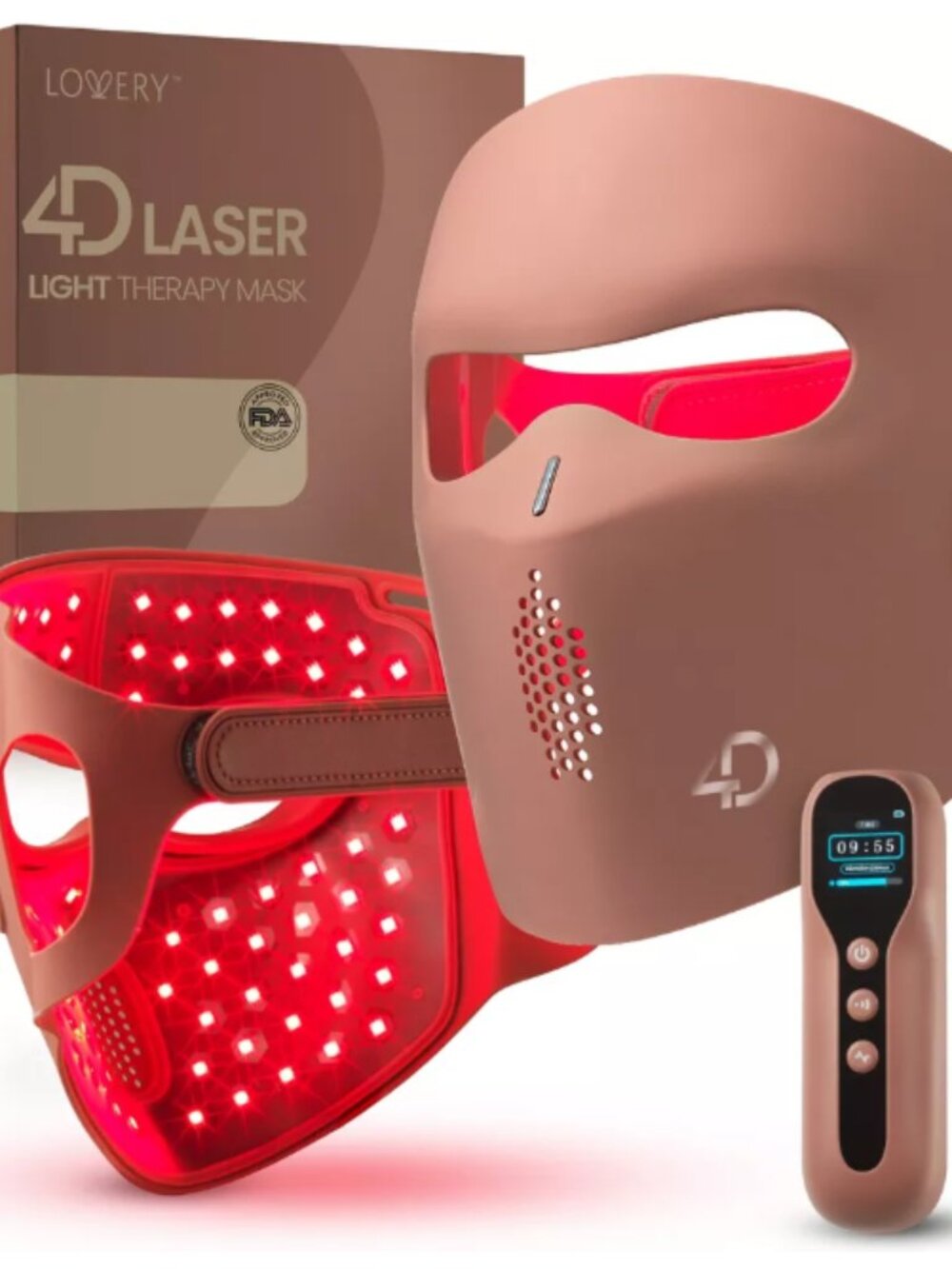 Lovery 4D Laser Therapy Mask for Face - NIB